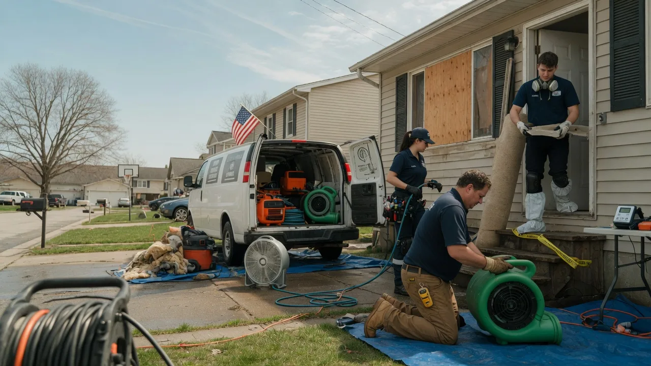 Water Damage Restoration in Waynetown, IN near me